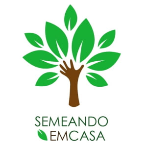 Semeando em casa logotipo